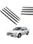 Toyota Corolla AE101 Sıyırıcı Fitil Takım 4 Kapı Siyah 1993-1998 1