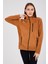 Kadın Polar Camel Tam Fermuarlı 3 Cepli Outdoor Ceket Tacticale 1