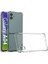 Caseworld Samsung Galaxy A04 Uyumlu Kapak Kamera Korumalı Şeffaf Airbag Antishock Köşe Korumalı Silikon Kılıf 1