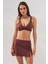 Pearl Etekli Fra Bikini Takım Üçlü Set Toffee 231228 4