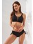Rhode Bantlı Toparlayıcı Bikini Takım Siyah 231237 1