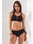 Rhode Bantlı Toparlayıcı Bikini Takım Siyah 231237 4