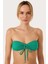 63567 Nil Yeşili Straplez Bikini Üstü 1