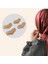 Eşarp, Şal, Türban Iğnesi - Kalpli Metalize, Taşlı, Eşarp, Şal, Türban Iğnesi - 4 Adet 1