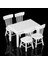 3 Set 1:12 Dollhouse Mutfak Masası Sandalye Set U0026 Sofra Takas Aksesuarları (Yurt Dışından) 4