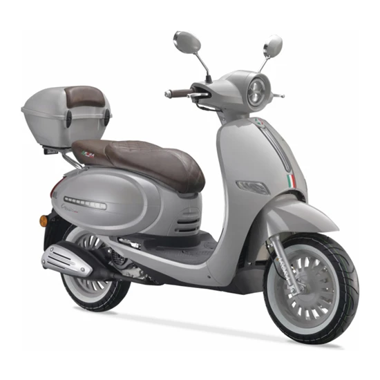 Arora Cappucino 50 Benzinli Motosiklet 2023 Model - Gri