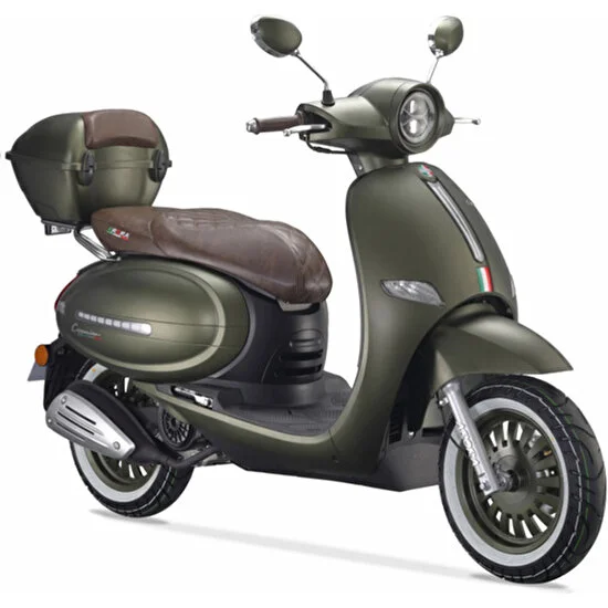 Arora Cappucino 50 Benzinli Motosiklet 2023 Model - Yeşil