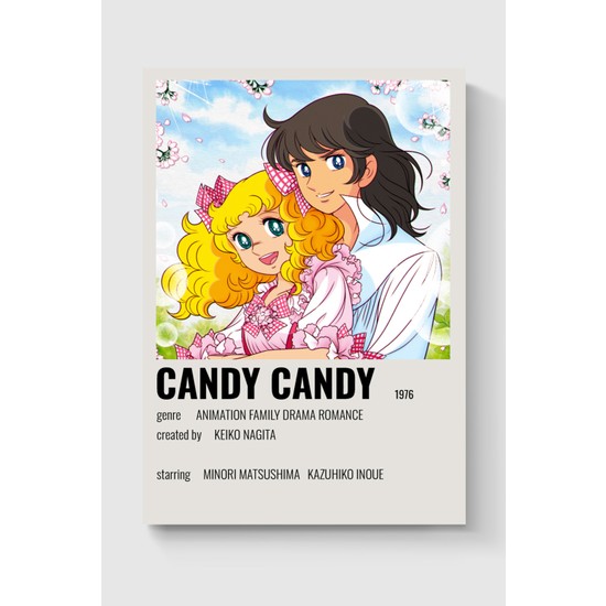 DuoArt Candy Şeker Kız Candy Çizgifilm Anime Dizi Info Card Fiyatı