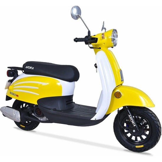 Arora Dazzle 50 Euro 3 Benzinli Motosiklet - Sarı
