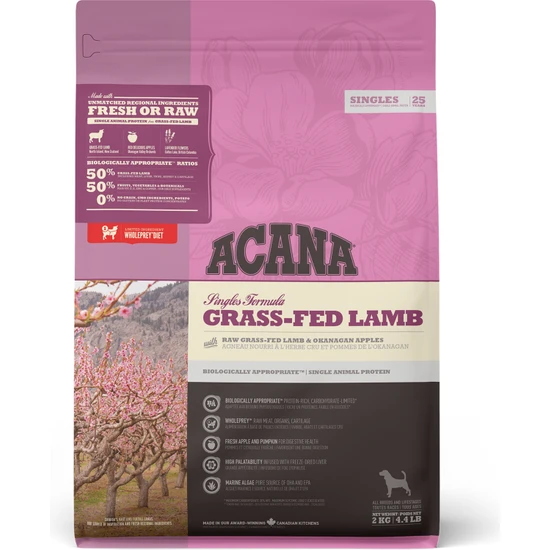 Acana Grass-Fed Lamb Köpek Maması 2Kg