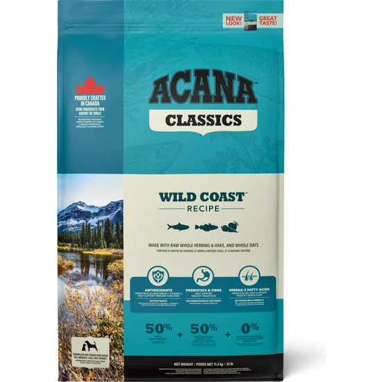 Acana Classics Wild Coast Köpek Maması  9,7 kg