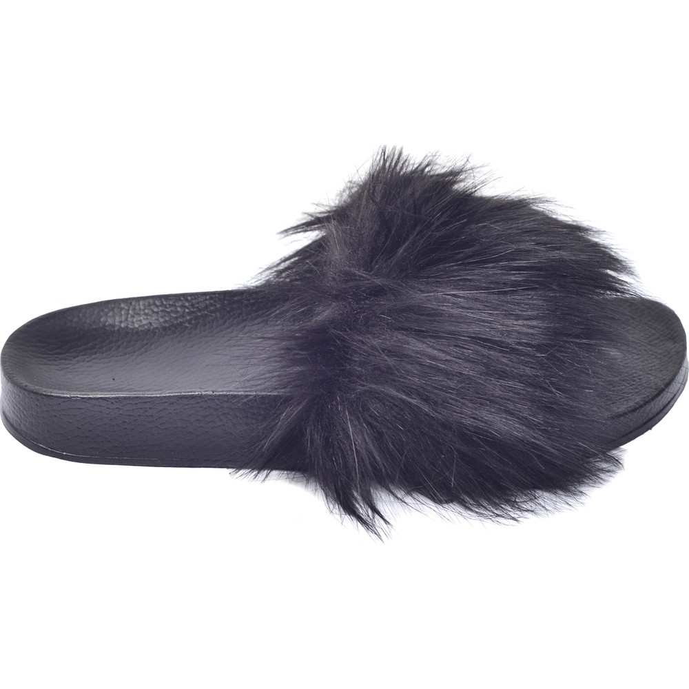 Ayakland Mrt 132 Günlük Tüylü Ev Içi Kadın Terlik Fuşya Fiyatı