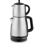 Sinbo STM-5827 Çay Seti 1.7 L Su Isıtıcısı ve 0.7 L Çelik Demlik Inox Renk