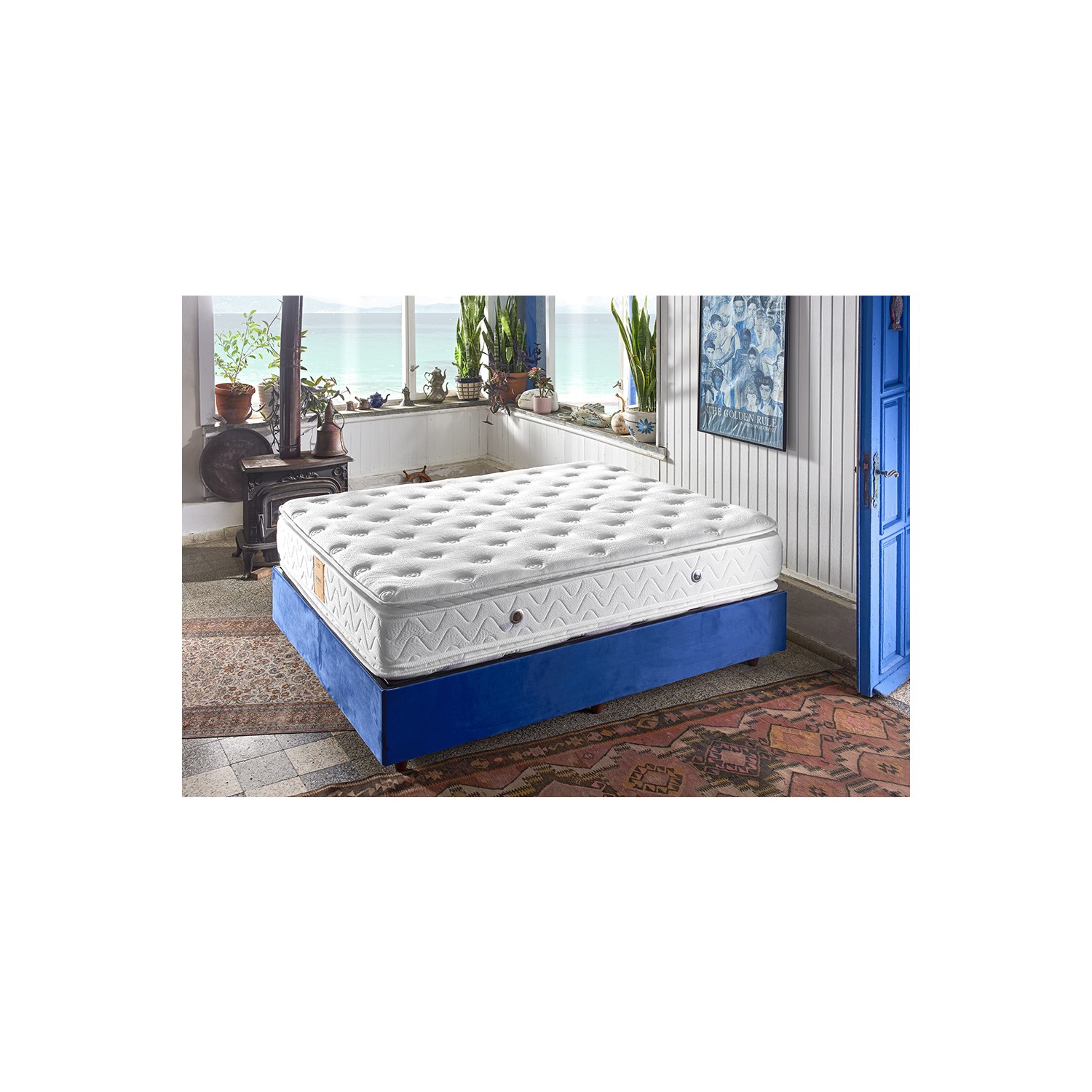 Niron Dream Çift Ped�li 100 x 190 Tek Kişilik Yatak Fiyatı Niron Dream Çift Ped�li 100 x 190 Tek Kişilik Yatak Fiyatı