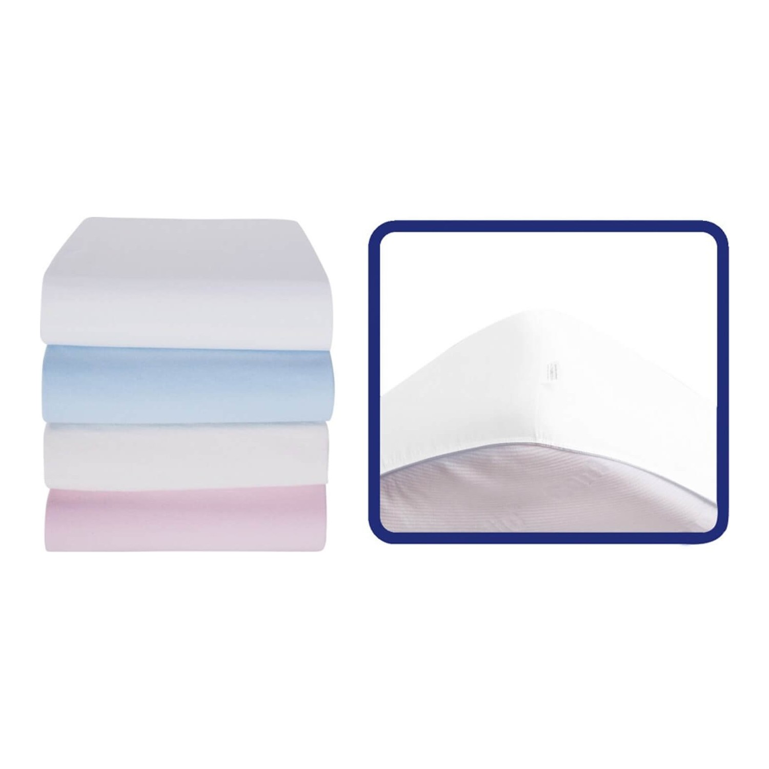 Sevi Bebe Lastikli Bebek Çarşafı Beyaz 7 x 135 Fiyatı