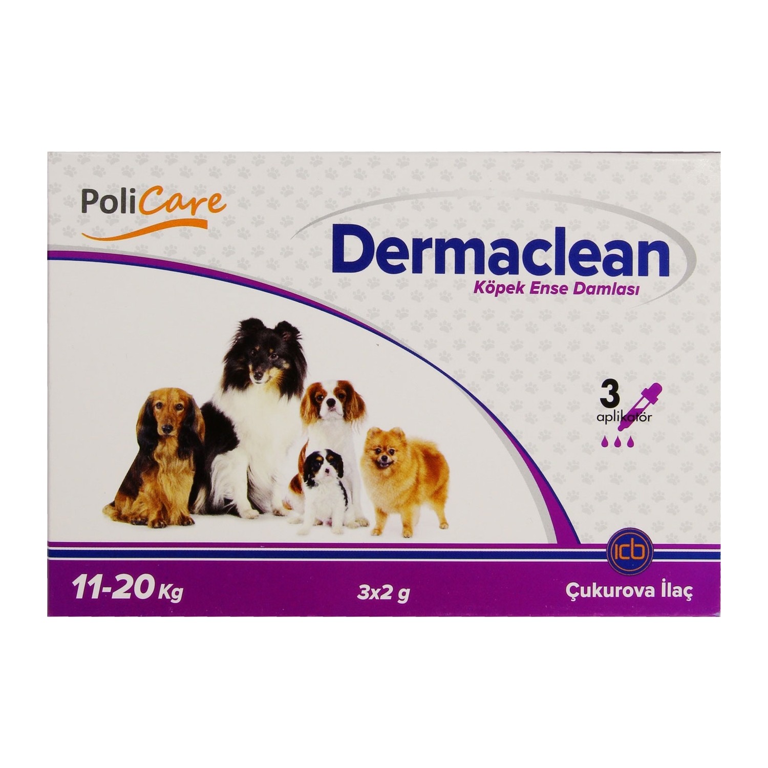 Dermaclean Bit Pire Kene İçin Köpek Ense Damlası (3x2 gr) Fiyatı