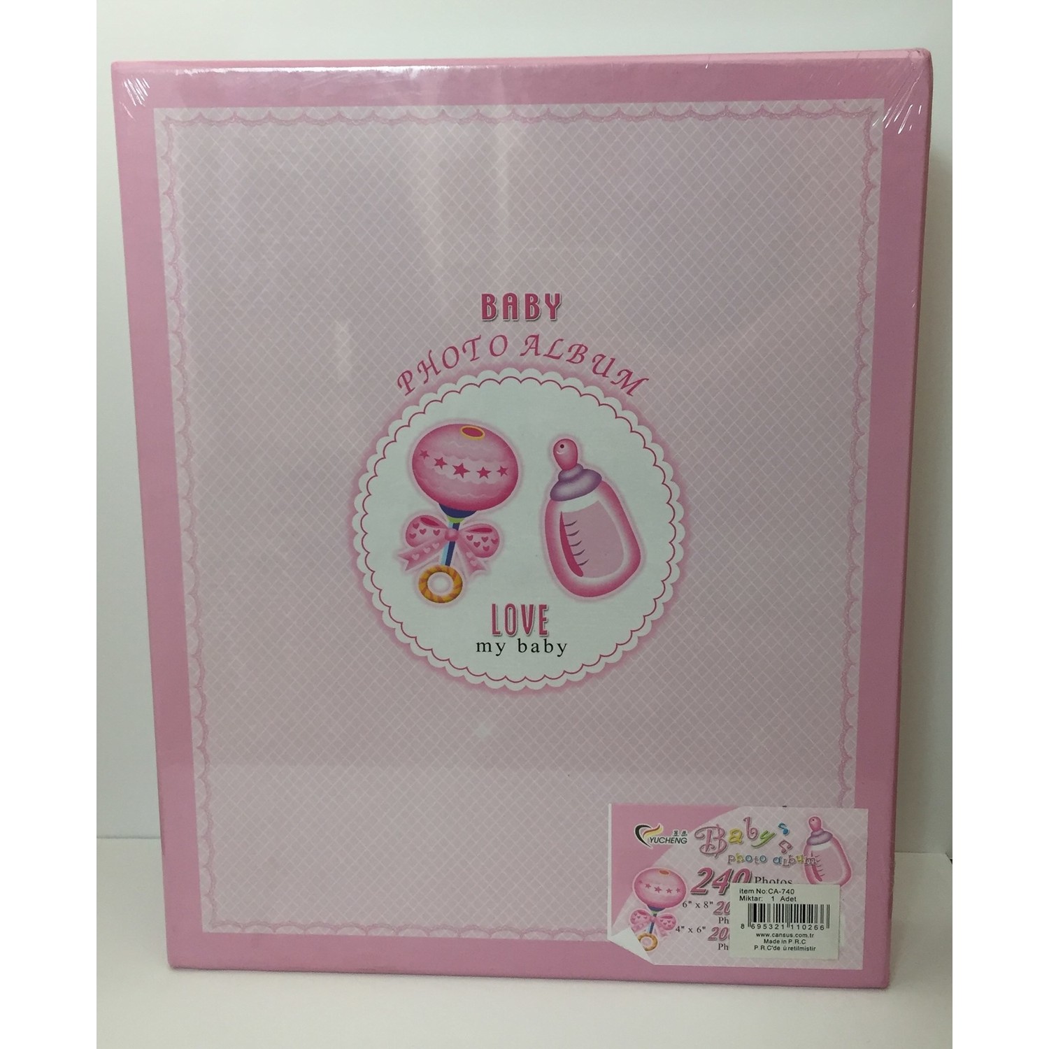 Fz Bebek Fotoğraf Albümü 240�lık Pembe Fiyatı Taksit