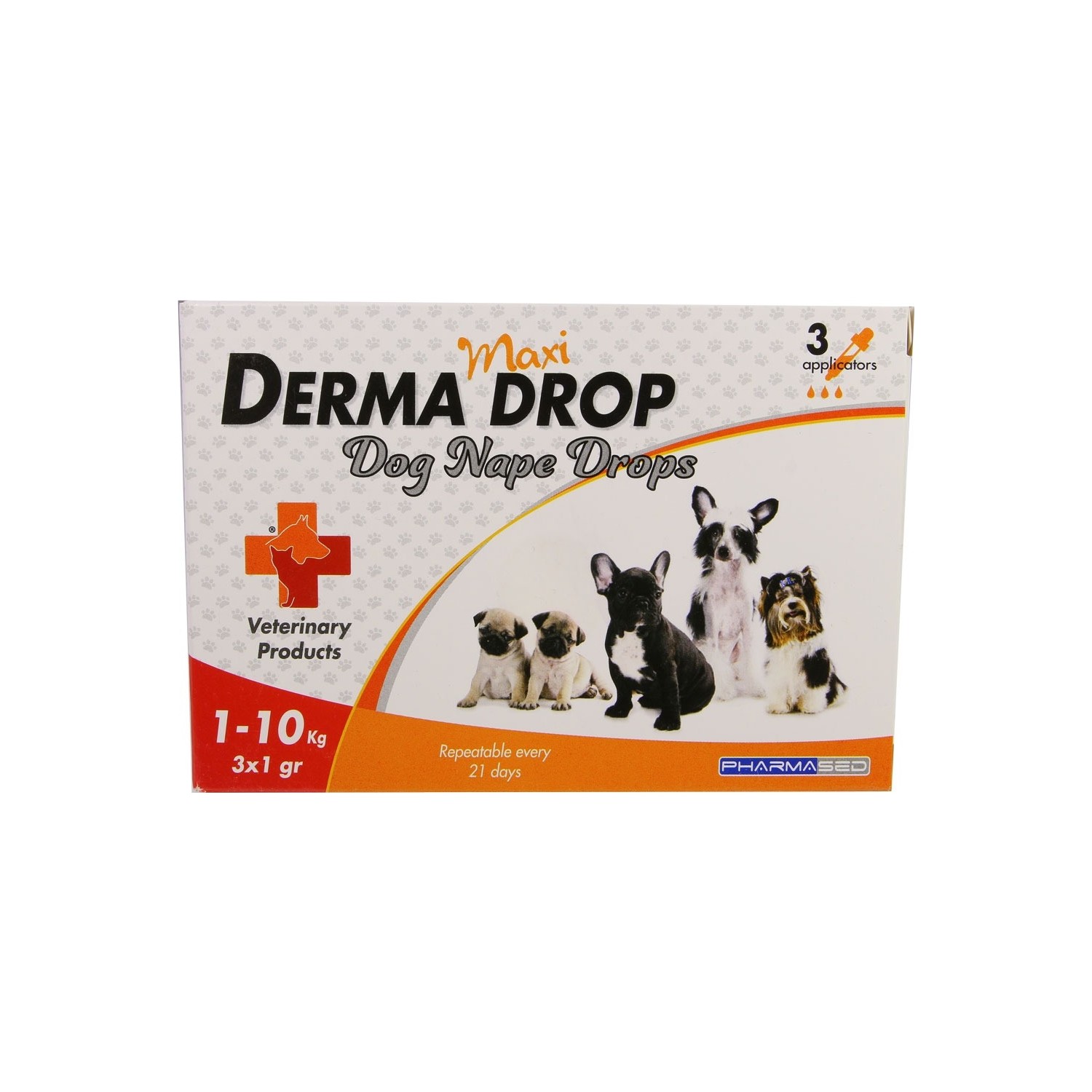 Maxi Derma Bit Pire Kene İçin Köpek Ense Damlası 3�lü Tüp Fiyatı
