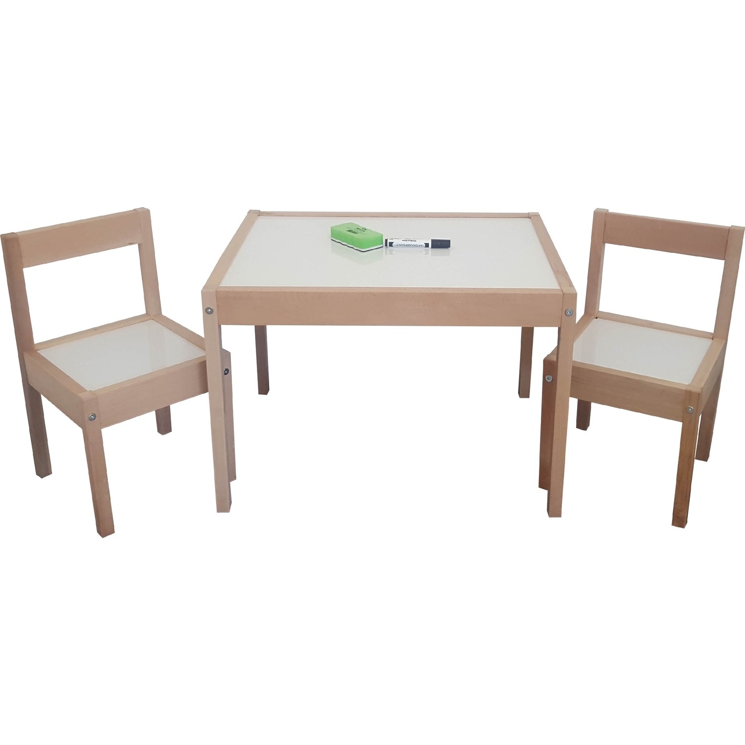 Makeart Baby Montessori Yaz Sil Masa Sandalye Takımı + Boy Fiyatı