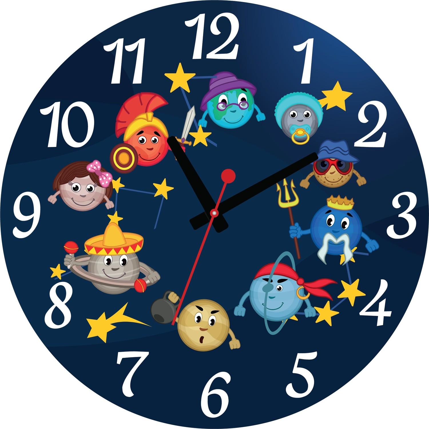 Makeart Baby Çocuk Odası Duvar Saatleri Fiyatı Taksit