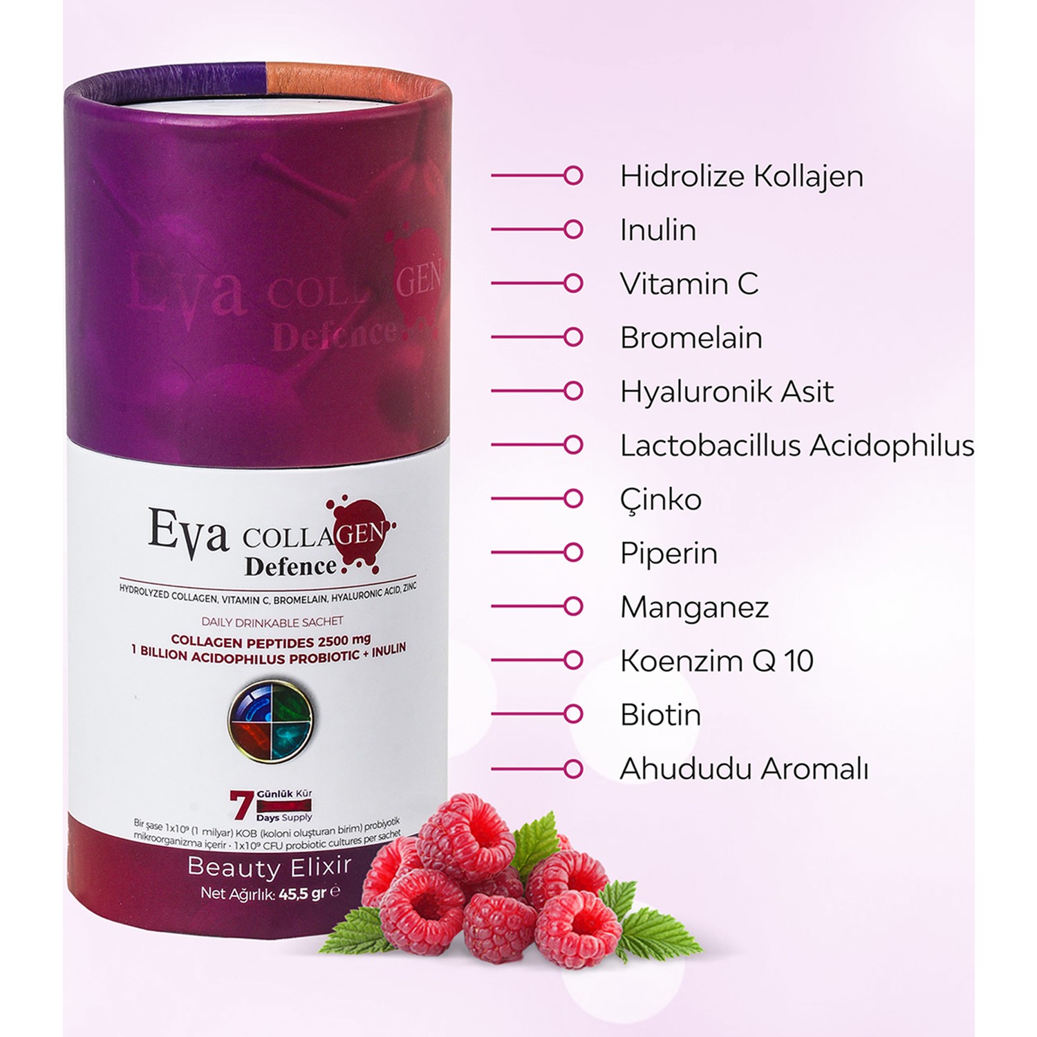 Eva Collagen Hidrolize Hyaluronic Acid Kolajen 14 Günlük Fiyatı