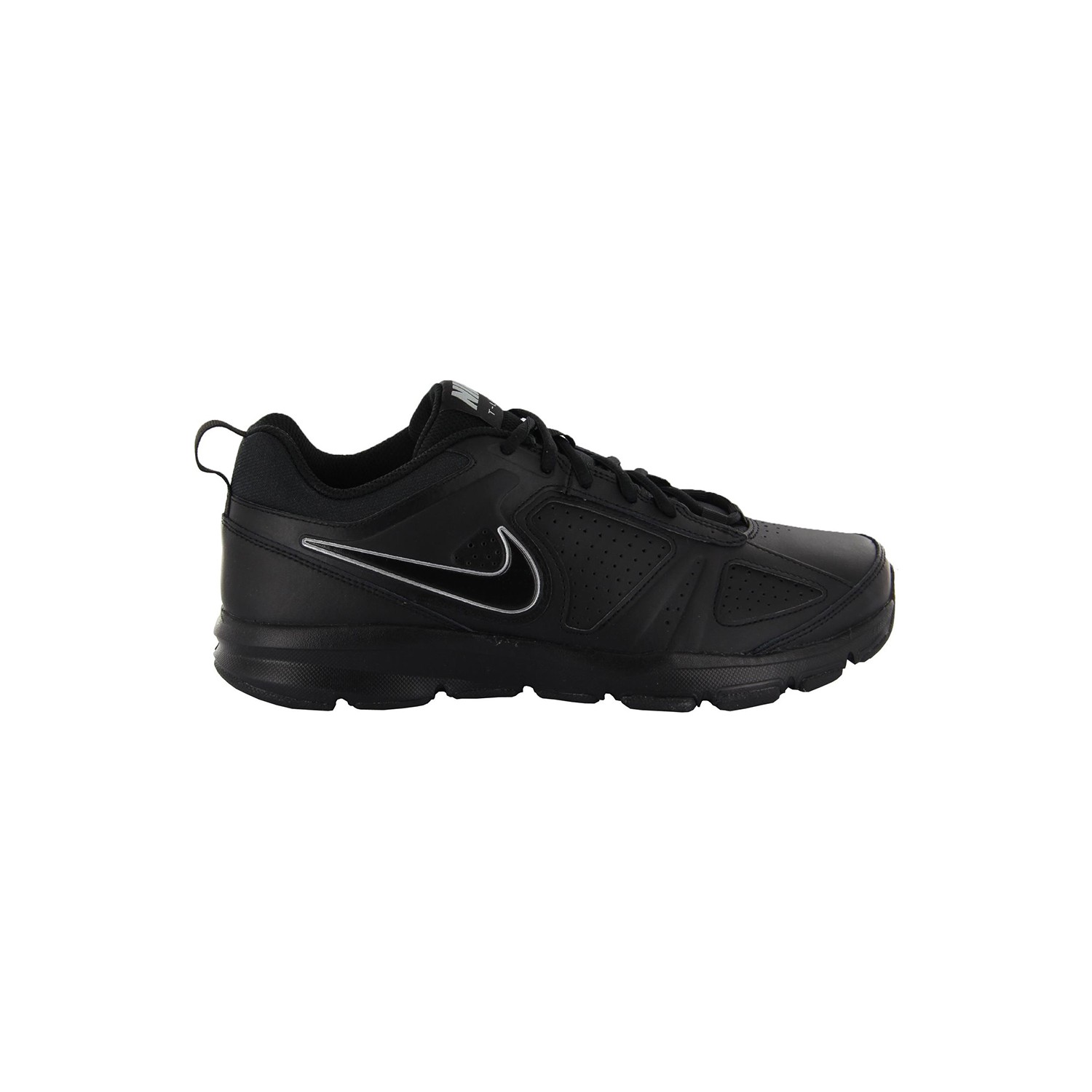 Shoes NIKE - T-Lite XI 616544 007 Black/Black Metallic Silver - Casual - Low shoes - Men's shoes 
