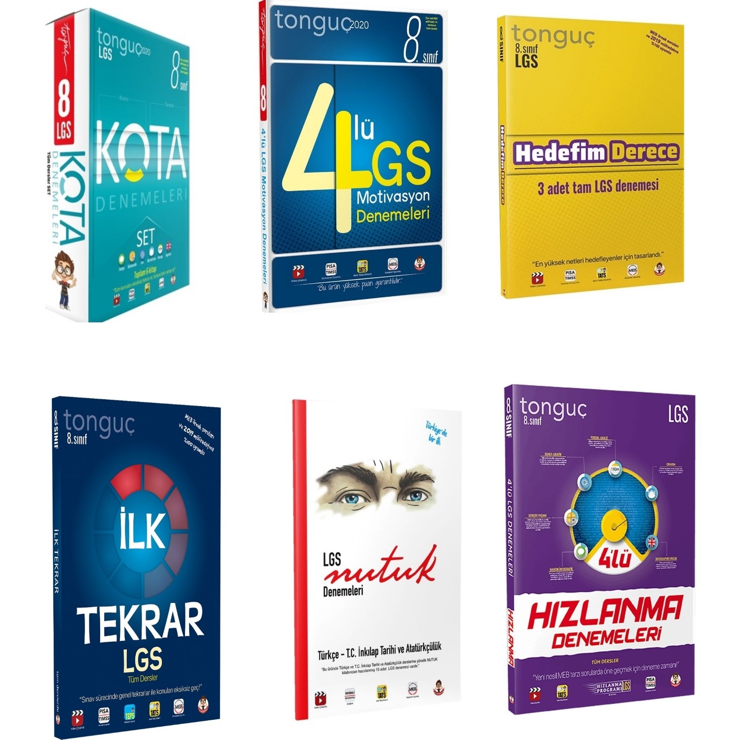 Tonguc Akademi Lgs Deneme Seti Kitabi Ve Fiyati Hepsiburada