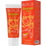 Rocs Junior Bitkisel Çocuk Meyveli Gökkuşağı Diş Macunu 60 ml - 6-12 Yaş