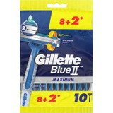Gillette Blue2 Maximum Kullan At Tıraş Bıçağı 10'lu
