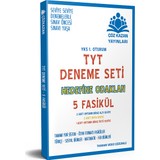 Çöz Kazan Yayınları TYT Deneme Seti 5 Fasikül