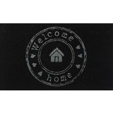 Giz Home Koko Kapı Paspası 60 x 90 cm cm Gri Welcome Ev