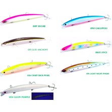 Fujin Volt VL125F 14gr 12.5cm Floating Maket Balık 026 Chart Back Pearl