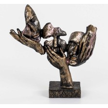 By Ari Üçlü Mask Bronz Renk