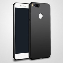 Kılıfist Xiaomi Mi A1 Kılıf Premier Mat Silikon Kılıf Slim Fit Siyah