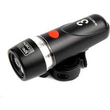 735-A 3 Ledli Ön Far Siyah