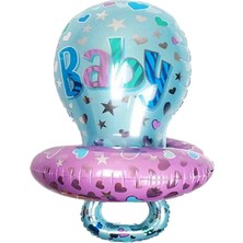 Partijet Emzik Folyo Balon Mavi 70 cm