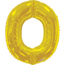 Event Party Store Folyo Balon Harf O Gold  86 cm
