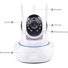 Proment PRO-671S Ip Kamera 2mp 1080P Hd Wifi Hareketli Güvenlik Kamerası