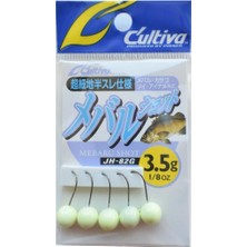 Owner 11566 Mebaru Shot Glow Lrf Jighead -3,5 gr