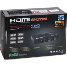 Powermaster 1x2 HDMI Splitter 2port 1080P