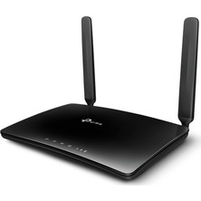 TP-Link TL-MR150, N300 Mbps, 4G/3G SIM Yuvası, 32 Cihaza Kadar Bağlantı, Yapılandırma Gerektirmez, Konuk Ağı ve Ebeveyn Kontrolü Desteği, Kablosuz 4G LTE Router