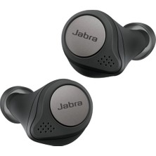 Jabra Elite Active 75T Black Titanium Kulakiçi Aktif Gürültü Önleyici Bluetooth Kulaklıklar (IP57 Su ve Toz Geçirmez)
