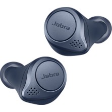 Jabra Elite Active 75T Navy Kulakiçi Aktif Gürültü Önleyici Bluetooth Kulaklıklar (IP57 Su ve Toz Geçirmez)