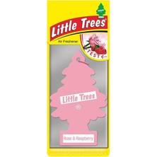 Little Trees Oto Kağıt Koku Little Trees Gül & Ahududu 3'lü