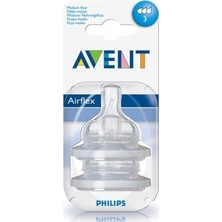 Philips Avent Biberon Emziği 3 Ay+ 2'li SCF633/27