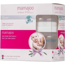 Mamajoo %0 BPA PP İkili Biberon 150 ml