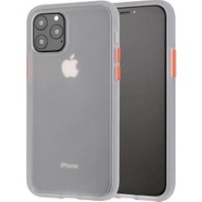 Kılıfist Apple iPhone 11 Pro Max Kılıf Zore Fri Mat Darbe Emici Silikon Şeffaf