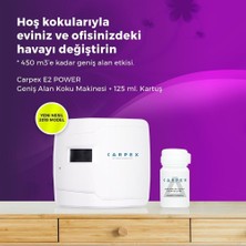 Carpex E2 Power Geniş Alan Koku Makinesi + Koku Kartuşu Ginger Flower 125 ml