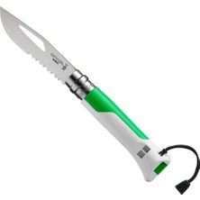 Opinel No 8 Outdoor Fluo Paslanmaz Çelik Çakı (Yeşil)