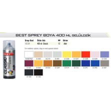 Best Classic Buzdolabı Beyazı Sprey Boya 400 ml Tekli